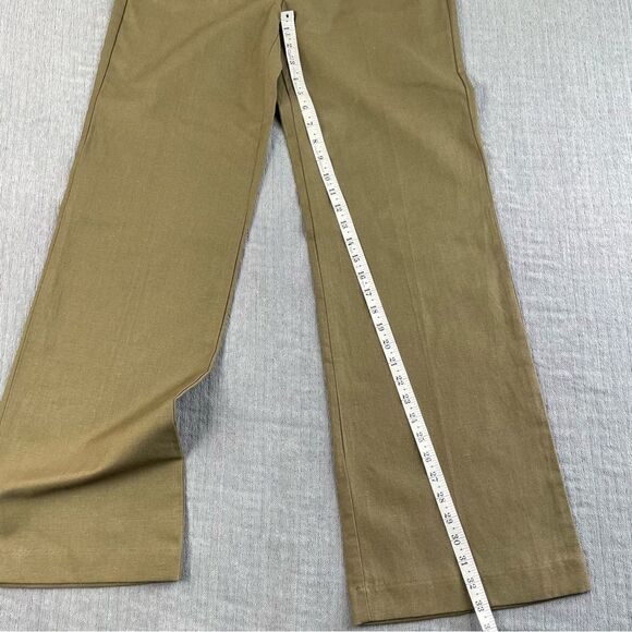 Maddison Linen Blend Olive Khaki Trouser Dress Pants NEW Women’s Size 8 - Picture 2 of 10
